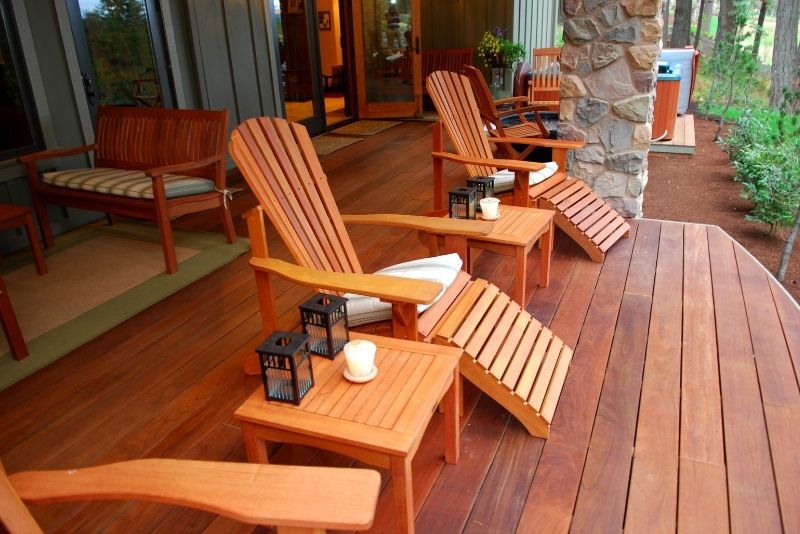 house extension decking area in Lake Macquarie